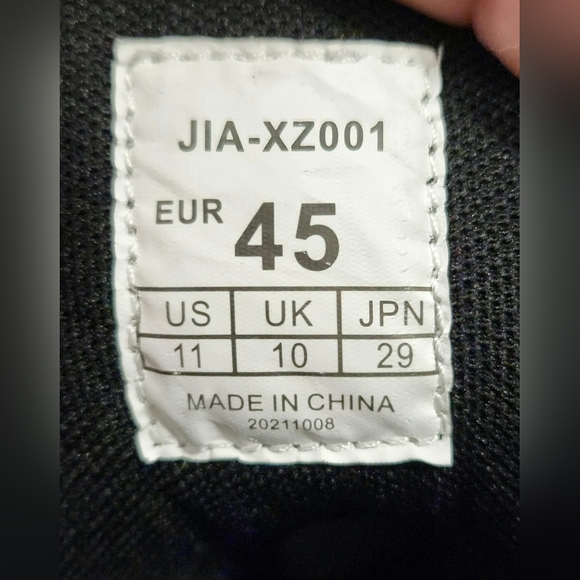 Iron Jia's Casual Breathable Hightop Motorcycle Boots Men's Size 11 JIA-XZ001 - Picture 6 of 6